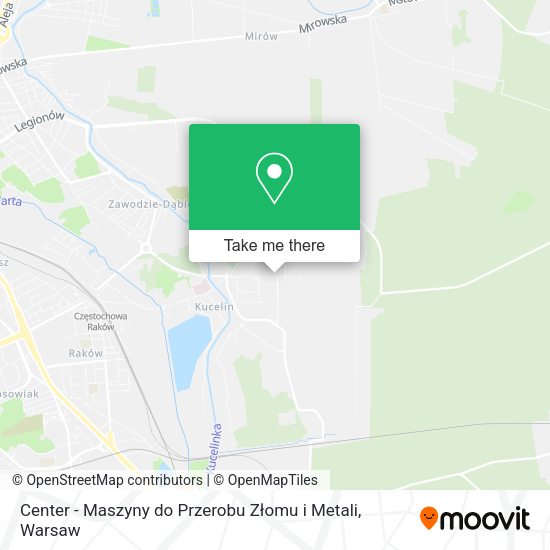 Center - Maszyny do Przerobu Złomu i Metali map