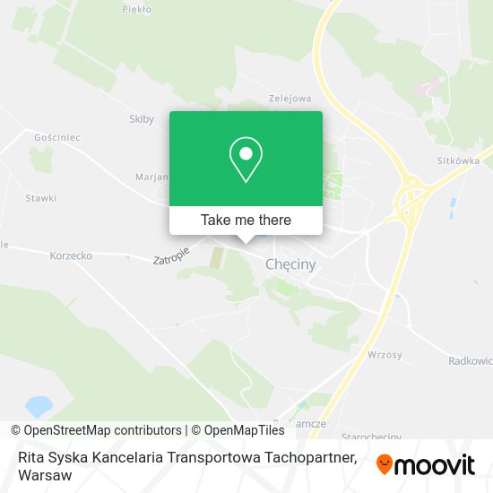 Rita Syska Kancelaria Transportowa Tachopartner map