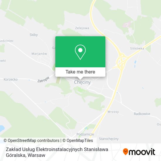 Zakład Usług Elektroinstalacyjnych Stanisława Góralska map