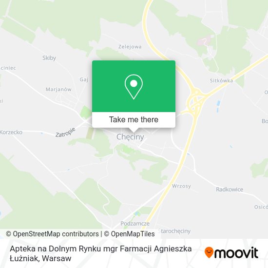 Apteka na Dolnym Rynku mgr Farmacji Agnieszka Łużniak map