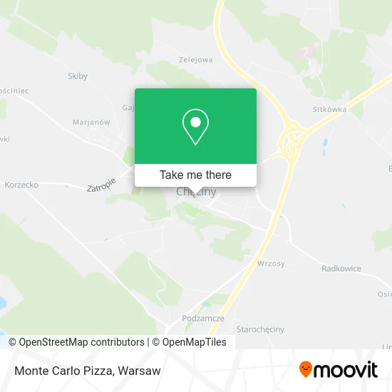 Карта Monte Carlo Pizza