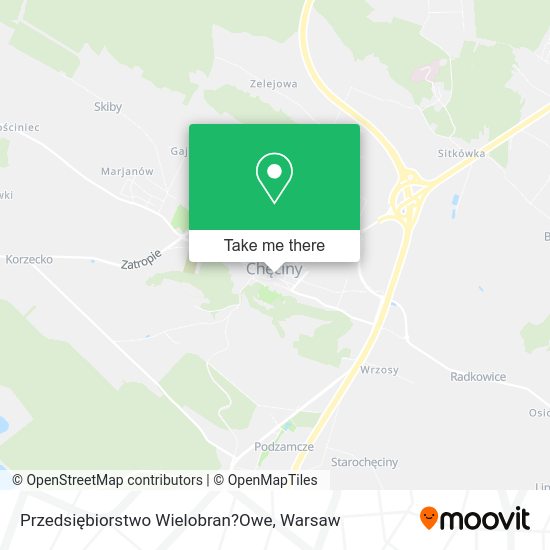 Przedsiębiorstwo Wielobran?Owe map