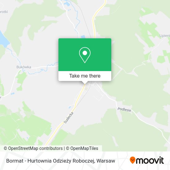 Bormat - Hurtownia Odzieży Roboczej map