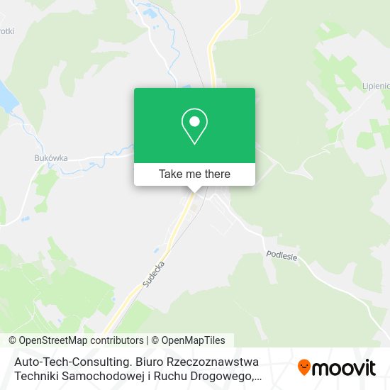 Auto-Tech-Consulting. Biuro Rzeczoznawstwa Techniki Samochodowej i Ruchu Drogowego map