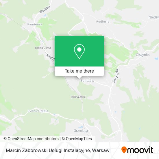 Marcin Zaborowski Usługi Instalacyjne map