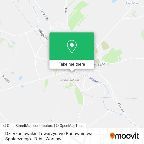 Dzierżoniowskie Towarzystwo Budownictwa Społecznego - Dtbs map