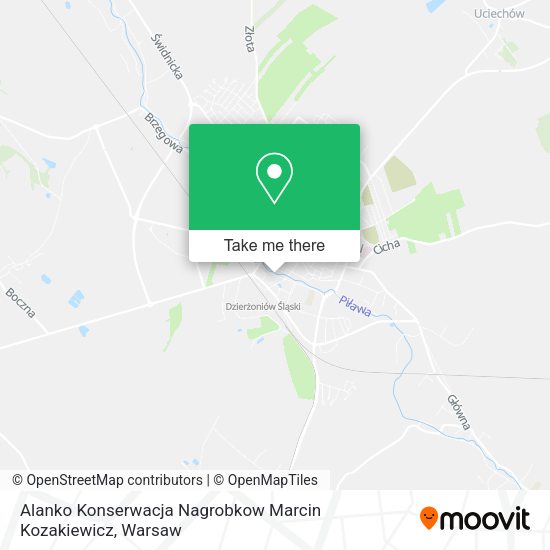 Alanko Konserwacja Nagrobkow Marcin Kozakiewicz map