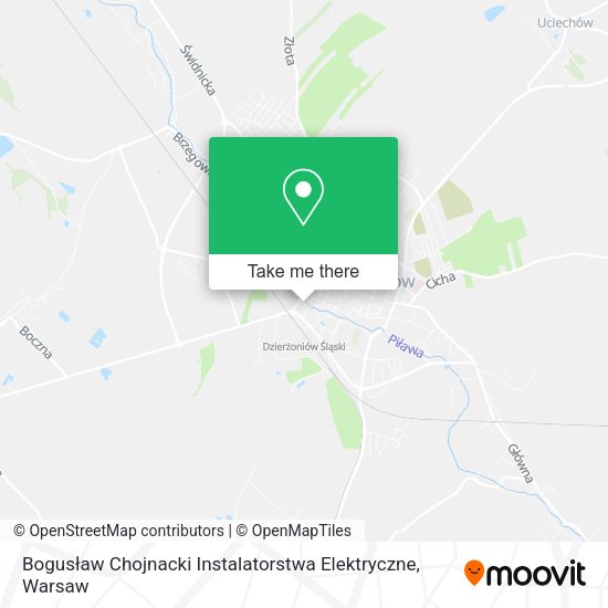 Bogusław Chojnacki Instalatorstwa Elektryczne map