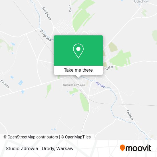 Studio Zdrowia i Urody map