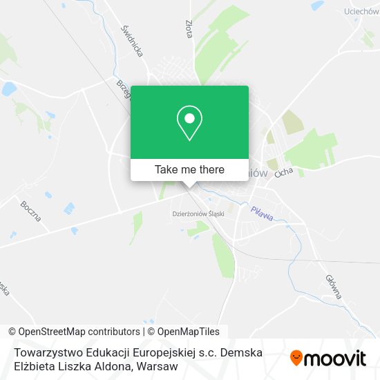 Towarzystwo Edukacji Europejskiej s.c. Demska Elżbieta Liszka Aldona map