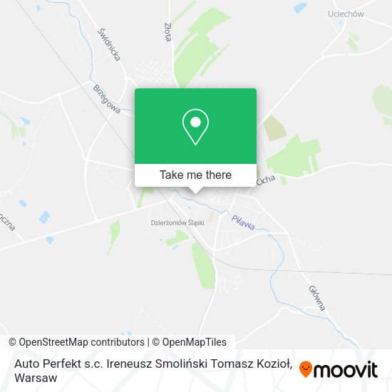 Auto Perfekt s.c. Ireneusz Smoliński Tomasz Kozioł map