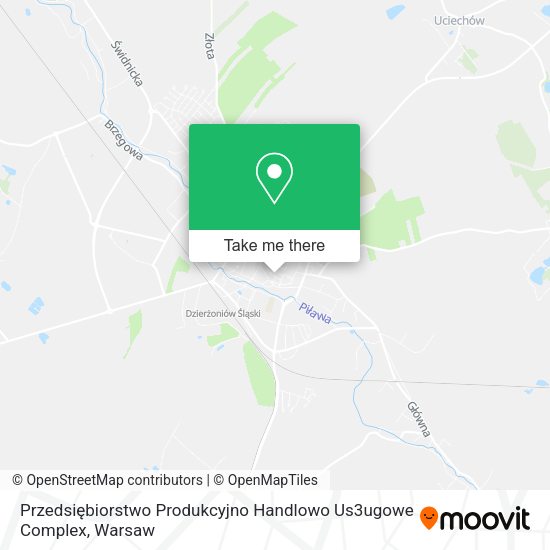 Przedsiębiorstwo Produkcyjno Handlowo Us3ugowe Complex map