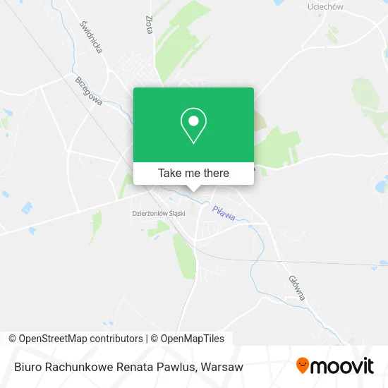 Карта Biuro Rachunkowe Renata Pawlus