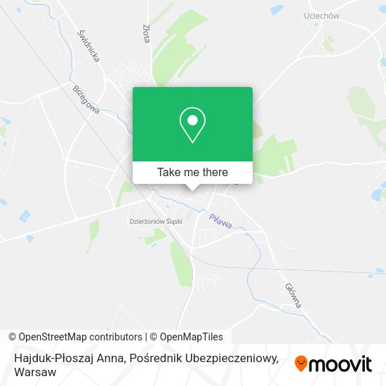 Hajduk-Płoszaj Anna, Pośrednik Ubezpieczeniowy map