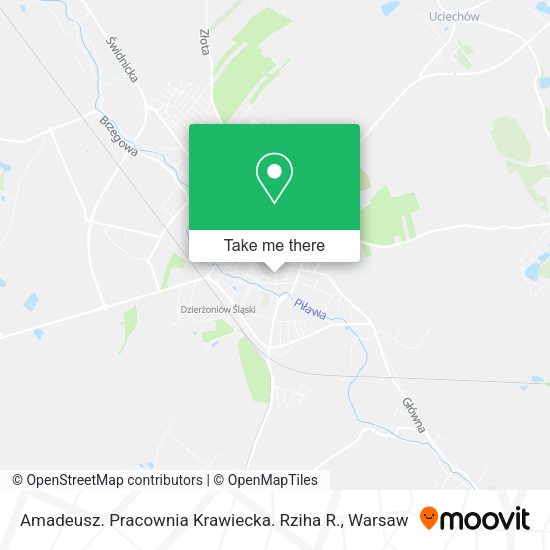 Amadeusz. Pracownia Krawiecka. Rziha R. map