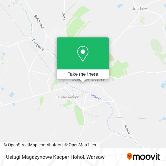 Usługi Magazynowe Kacper Hohol map