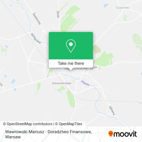 Wawrowski Mariusz - Doradztwo Finansowe map