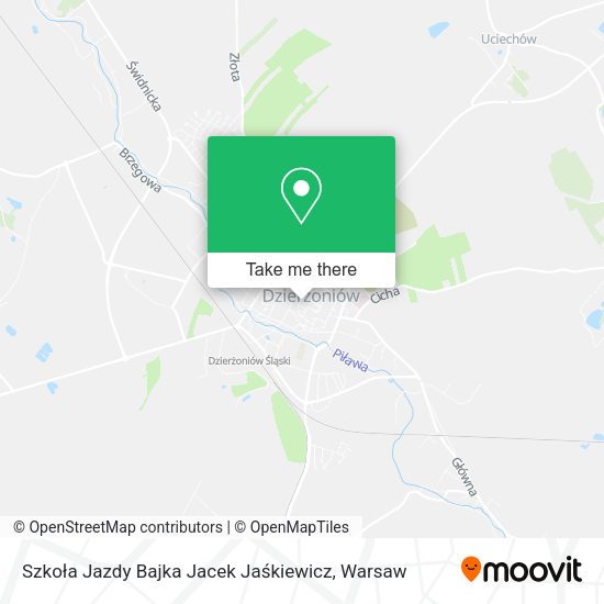 Szkoła Jazdy Bajka Jacek Jaśkiewicz map