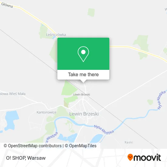 O! SHOP map