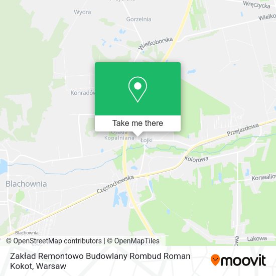 Zakład Remontowo Budowlany Rombud Roman Kokot map