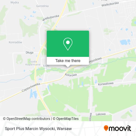 Sport Plus Marcin Wysocki map