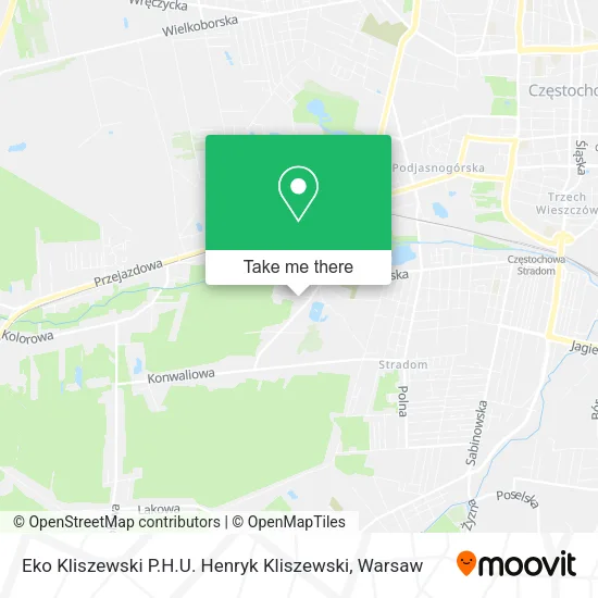 Карта Eko Kliszewski P.H.U. Henryk Kliszewski