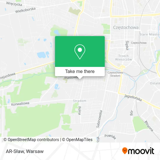 AR-Sław map