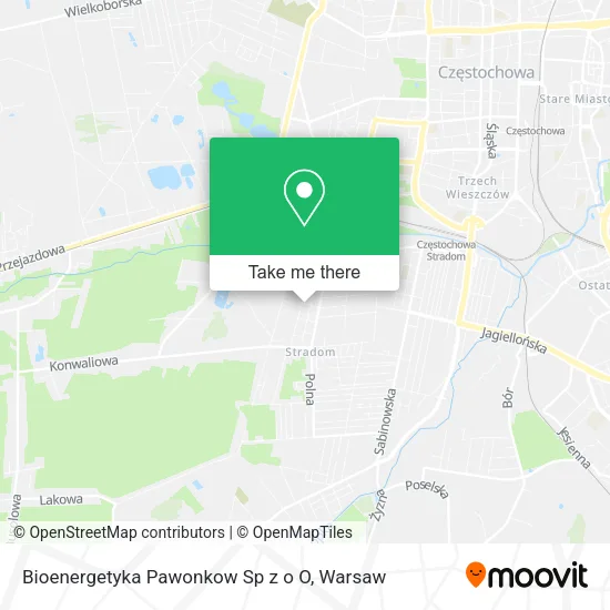 Карта Bioenergetyka Pawonkow Sp z o O