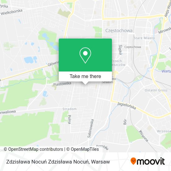 Zdzisława Nocuń Zdzisława Nocuń map