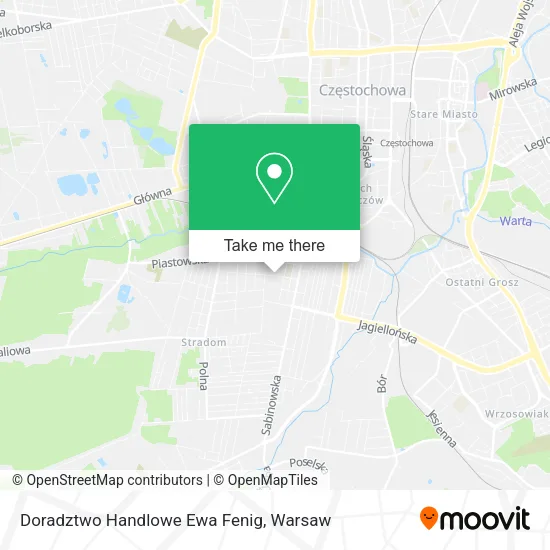 Карта Doradztwo Handlowe Ewa Fenig