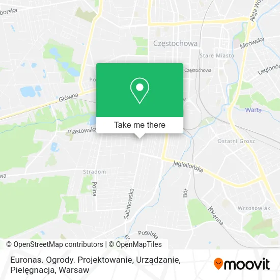 Euronas. Ogrody. Projektowanie, Urządzanie, Pielęgnacja map