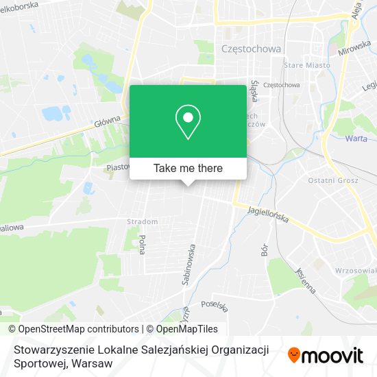 Stowarzyszenie Lokalne Salezjańskiej Organizacji Sportowej map