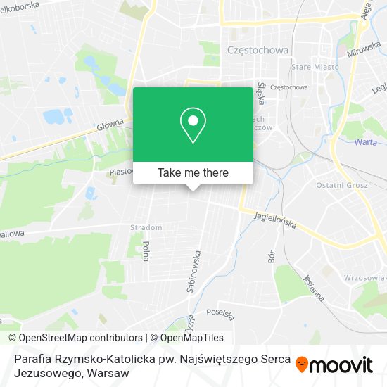 Parafia Rzymsko-Katolicka pw. Najświętszego Serca Jezusowego map