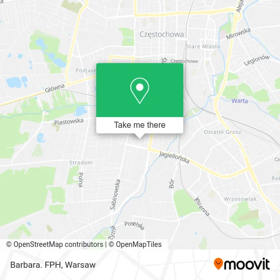 Карта Barbara. FPH