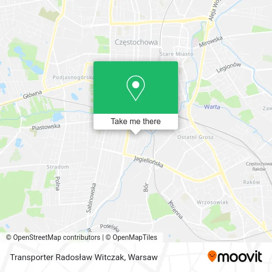 Карта Transporter Radosław Witczak