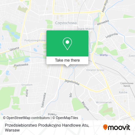 Przedsiebiorstwo Produkcyjno Handlowe Atu map