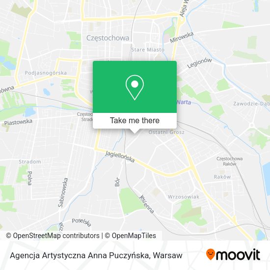 Agencja Artystyczna Anna Puczyńska map