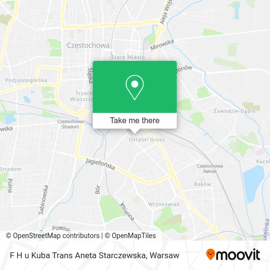 Карта F H u Kuba Trans Aneta Starczewska