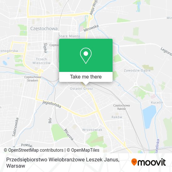 Przedsiębiorstwo Wielobranżowe Leszek Janus map