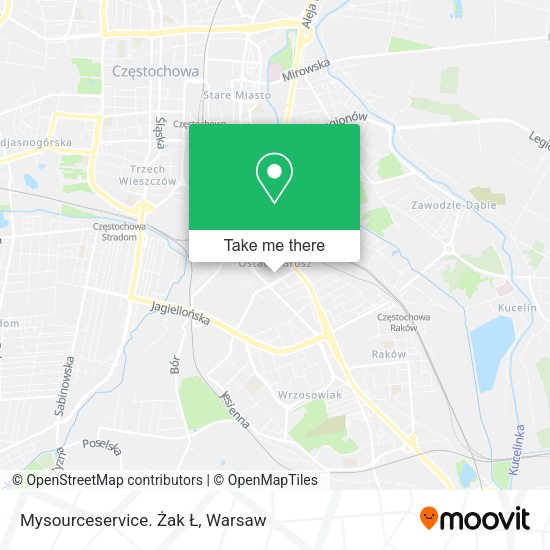 Mysourceservice. Żak Ł map