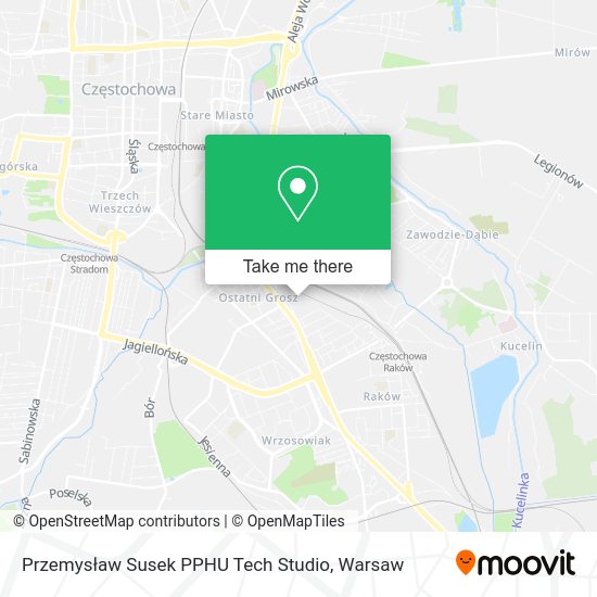 Przemysław Susek PPHU Tech Studio map