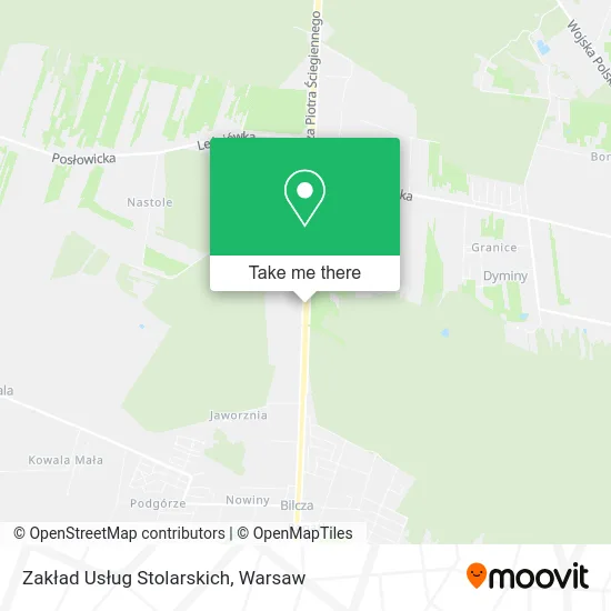Карта Zakład Usług Stolarskich