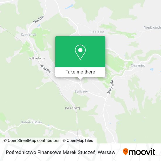 Pośrednictwo Finansowe Marek Stuczeń map