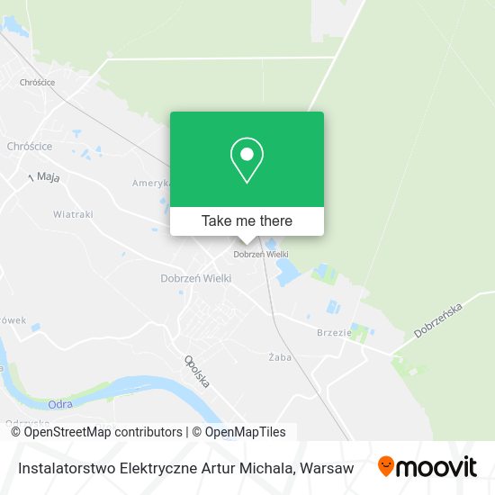 Instalatorstwo Elektryczne Artur Michala map