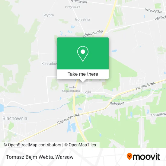 Карта Tomasz Bejm Webta