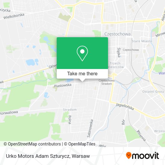 Urko Motors Adam Szturycz map