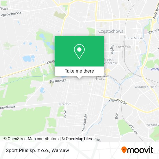 Sport Plus sp. z o.o. map