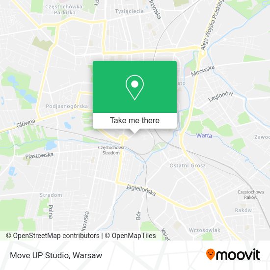 Move UP Studio map