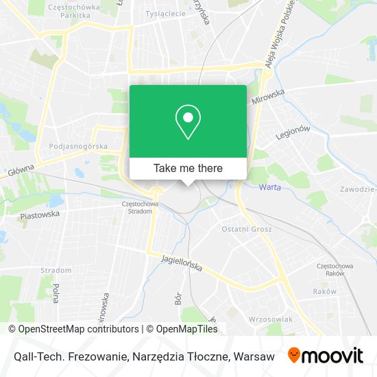 Qall-Tech. Frezowanie, Narzędzia Tłoczne map