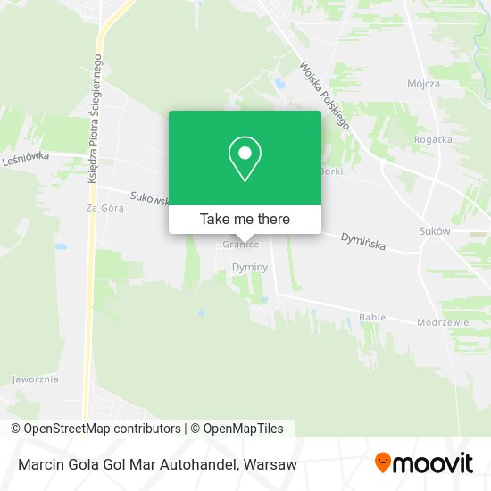 Marcin Gola Gol Mar Autohandel map